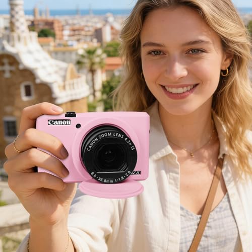 Funda de silicona para cámara Canon Powershot G7 X Mark III miniatura 6