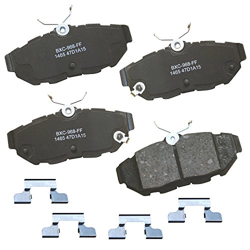 Bendix Premium SBC1465 Ceramic Rear Brake Pads for Avanti Avanti 2007-2005, Ford Mustang 2014-2005 -  STOP BY BENDIX