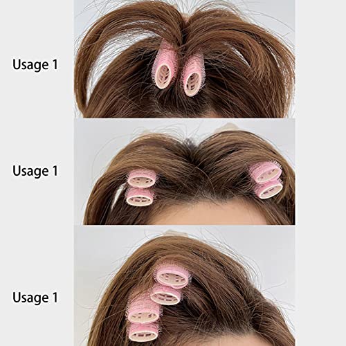 8 peças de clipes de raiz de cabelo volumizantes, ferramenta de estilo DIY para cabelo cacheado, vol
