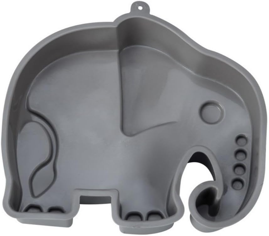 Miniatura 4 de Molde antiadherente para hornear de silicona, molde para tartas de elefante, 2 unidades