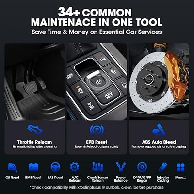 XTOOL IP616 V2.0 Bidirectional Scan Tool with Lifetime Free Updates, AI-Assisted Full System OBD2 Scanner Diagnostic Tool with 34+ Reset Services, Active Test, CAN FD & DoIP, FCA AutoAuth, Android 10