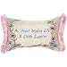 Manual 12.5 x 8.5-Inch Decorative Throw Pillow with Fringe, An Aunt Makes Life