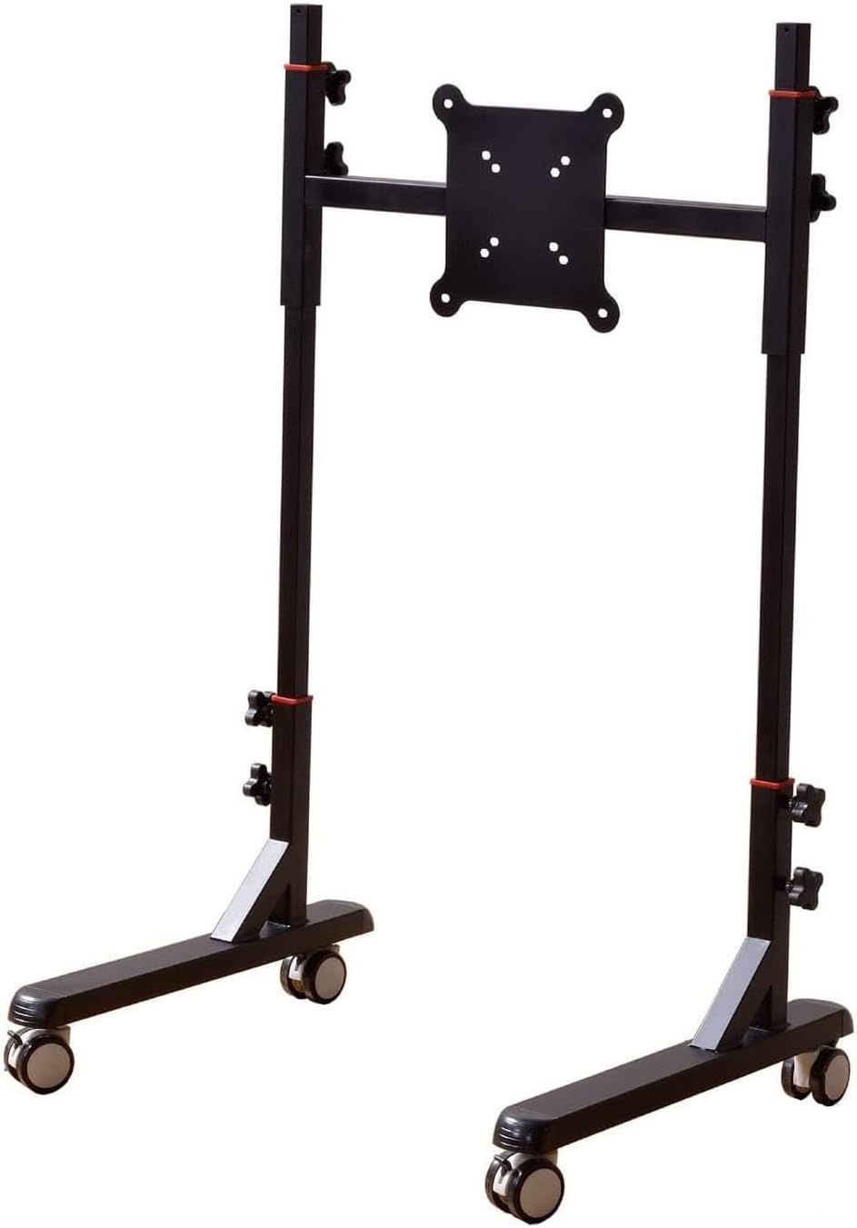 Soporte móvil para TV con ruedas, simulador de carreras, ajustable, para 32-55 pulgadas