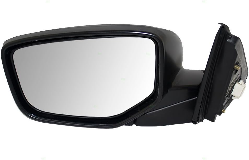 Brock Replacement Drivers Power Side View Mirror Heated Compatible with 2008-2012 Accord Sedan 76258TA5A11