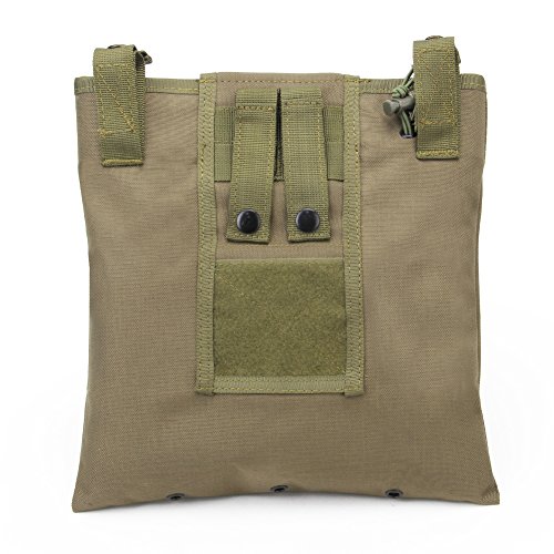 Worldshopping4U Bolsa de Reciclaje táctico Caza Wargame Airsoft Molle Magazine Pouch OD