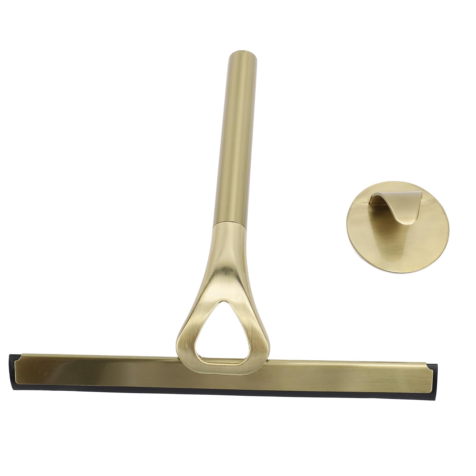 Limpiaventanas de acero inoxidable oro: elegancia y brillo para los cristales de tu baño
