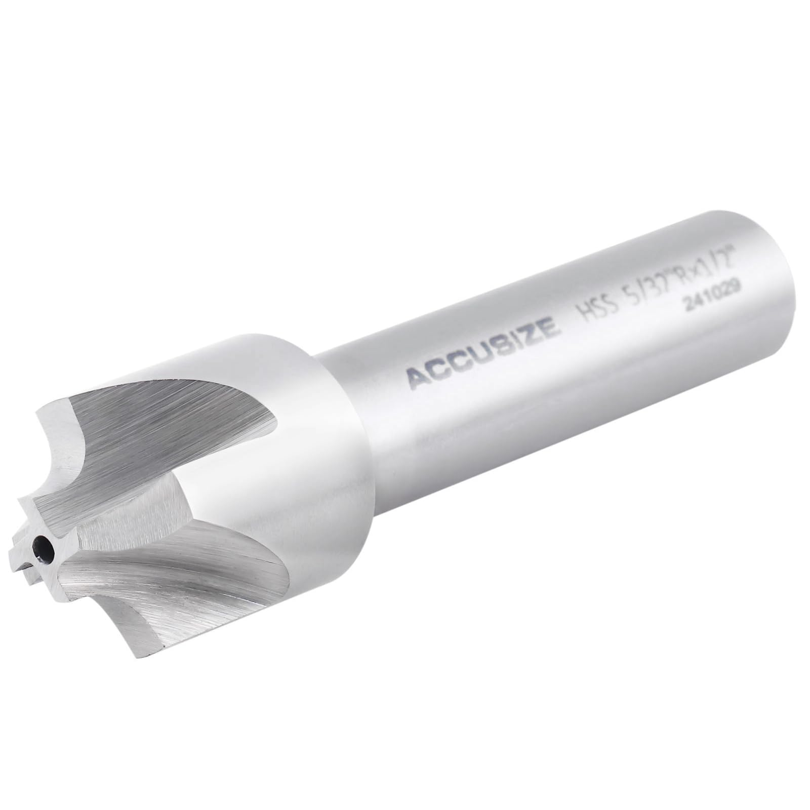 Accusize - Frez cylindryczny, H.S.S., Model: Okrągły narożnik. OAL: 3''. Średnica trzpienia: 1/2''. #1011-0532