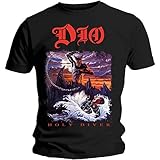 Dio Men's Holy Diver Slim Fit T-Shirt Medium Black