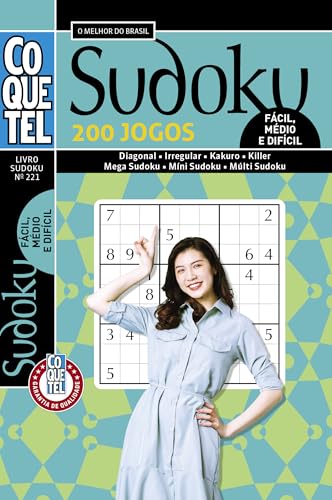 Livro Coquetel Sudoku 221: