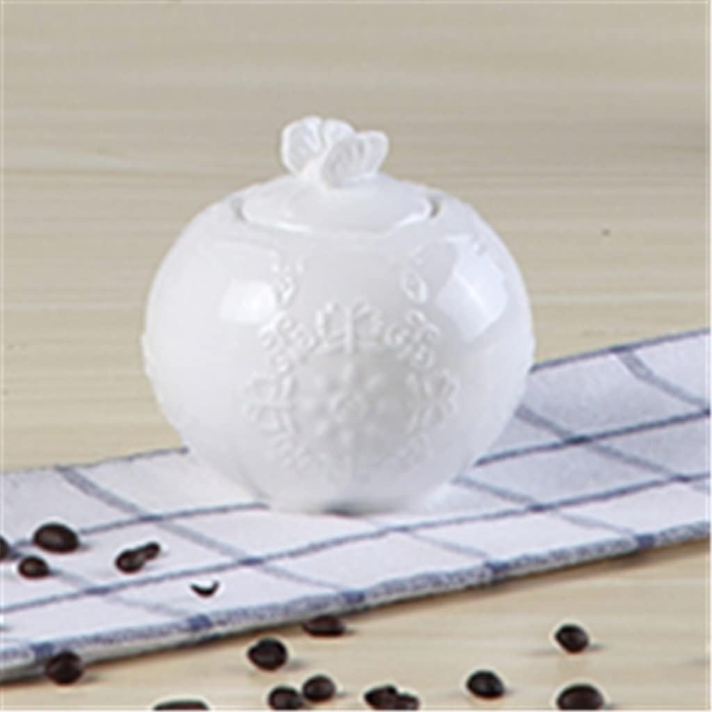 Rose Embossed European Ceramic Coffee Cup Set Afternoon Tea Sugar Bowl