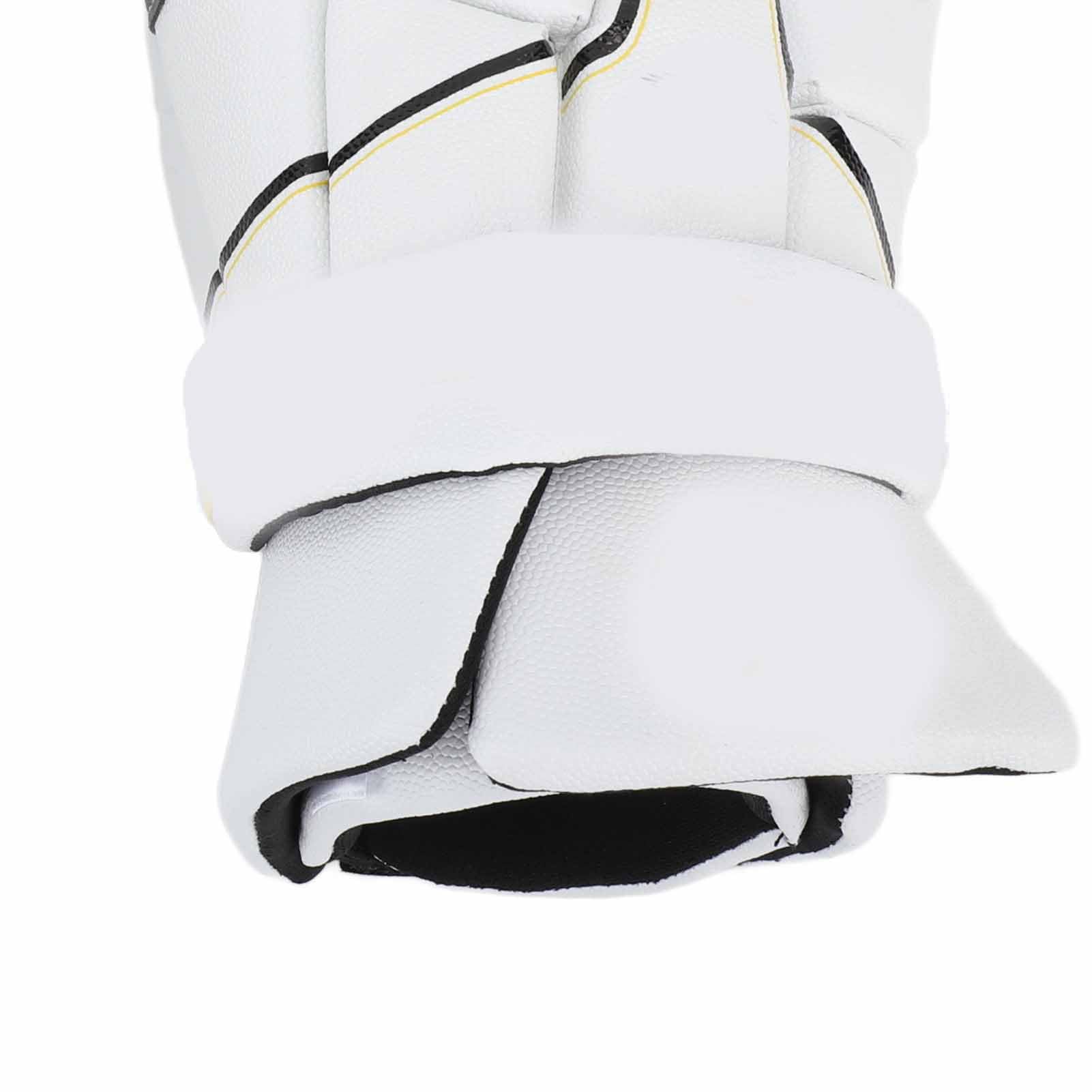 Gants de Crosse Homme, 1 Paire de Gants de Hockey sur Glace à Forte adhérence, Paume Respirante et évacuant la Transpiration, Gants de Hockey de Rue pour compétition de Crosse