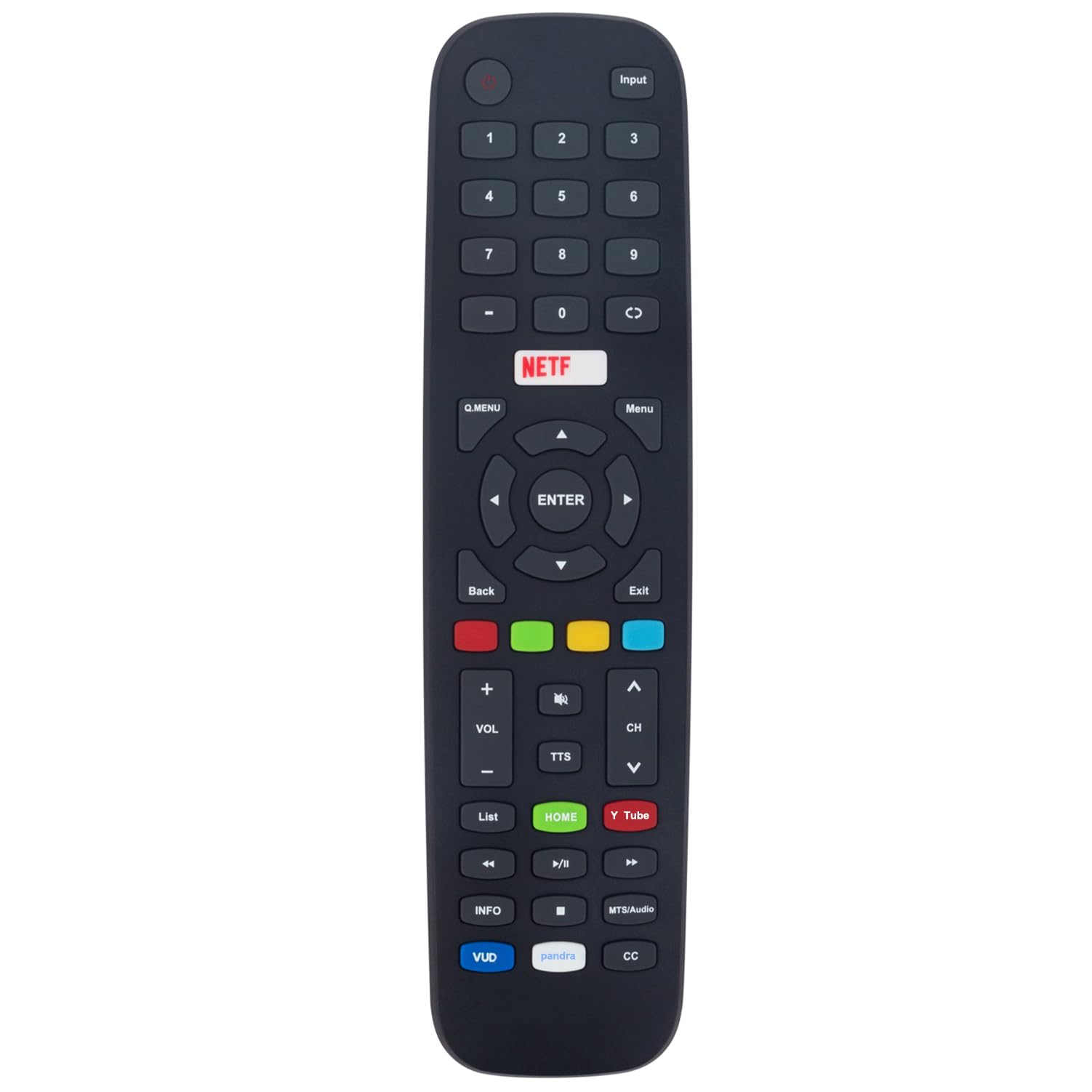 KT1746-HG1 Zamienny pilot do telewizora Polaroid 32T2H 40T2F 43T7U 49T7U 50T7U 55T7U 65T7U 65T7U 70T7U