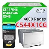 ⭐Numéro de pièce OEM : Noir-C544X1KG C544X2KG, Cyan-C544X1CG C544X2CG, Magenta-C544X1MG C544X2MG, Jaune-C544X1YG C544X2YG