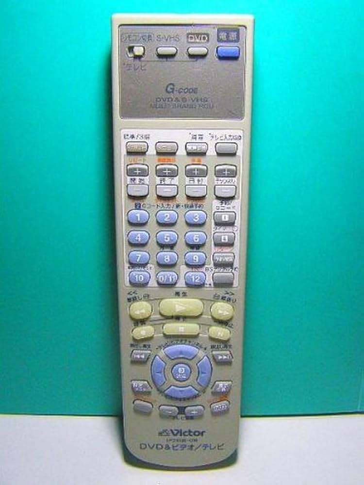 Amazon.co.jp: ビクター DVD ビデオリモコン LP21036-016 : 家電
