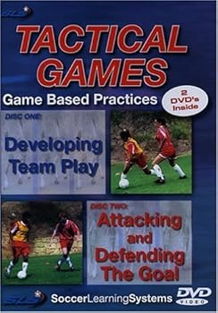 DVD Soccer Tactical Games Two Disc Package Book