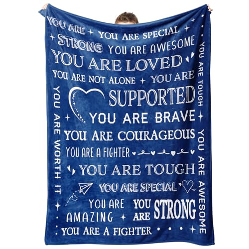SteadStyle Blanket Gifts for Women or Men - Get Well Blanket, Inspirational Gifts for Her Him, Feel...
