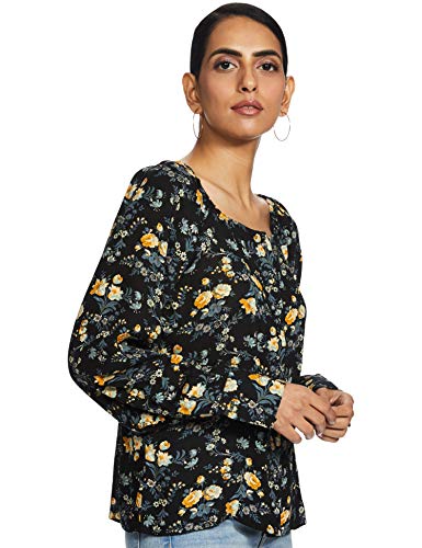 Image of Harpa Women's Solid Regular Fit Blouse