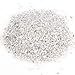 Alan Stone High Luster Reflective Fire Glass Gravel,Fire Gems,Fire Drops,Fire Glass Pebbles Stones Beads Chips for Fire Pit Fish Tank Aquarium Garden,3-6mm 305g/0.67lb (Silver)