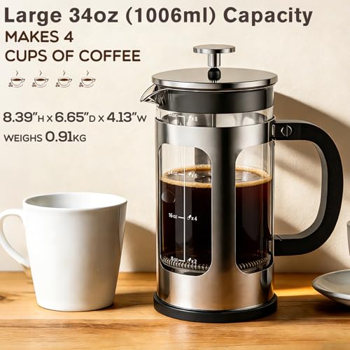 MOYAC 34oz 4-Level Filtration Press