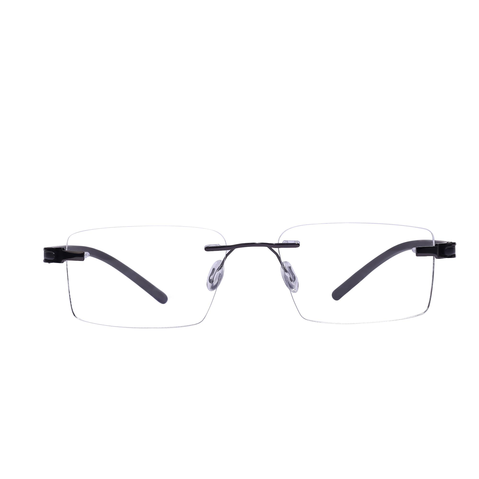 ARN OPTICALS - Rimless Progressive Reading Glasses Polyunbreakable Lens,Anti Glare And Blue Cut For Men Women Power +1.00 +1.25 +1.50 +1.75 +2.00 +2.25 (Distance Plan/Reading +1.75, Grey) (B0CQWBVYQ7) Amazon Price History, Amazon Price Tracker
