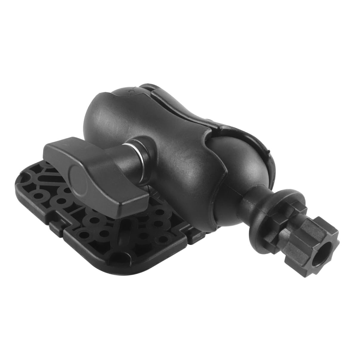 Hoite Universal 360° Rotation Ball Mount Fish Finder Bracket Holder, Sports and Outdoor Supplies,for Sona Navigation, Console, Deck Rail, Rear Board