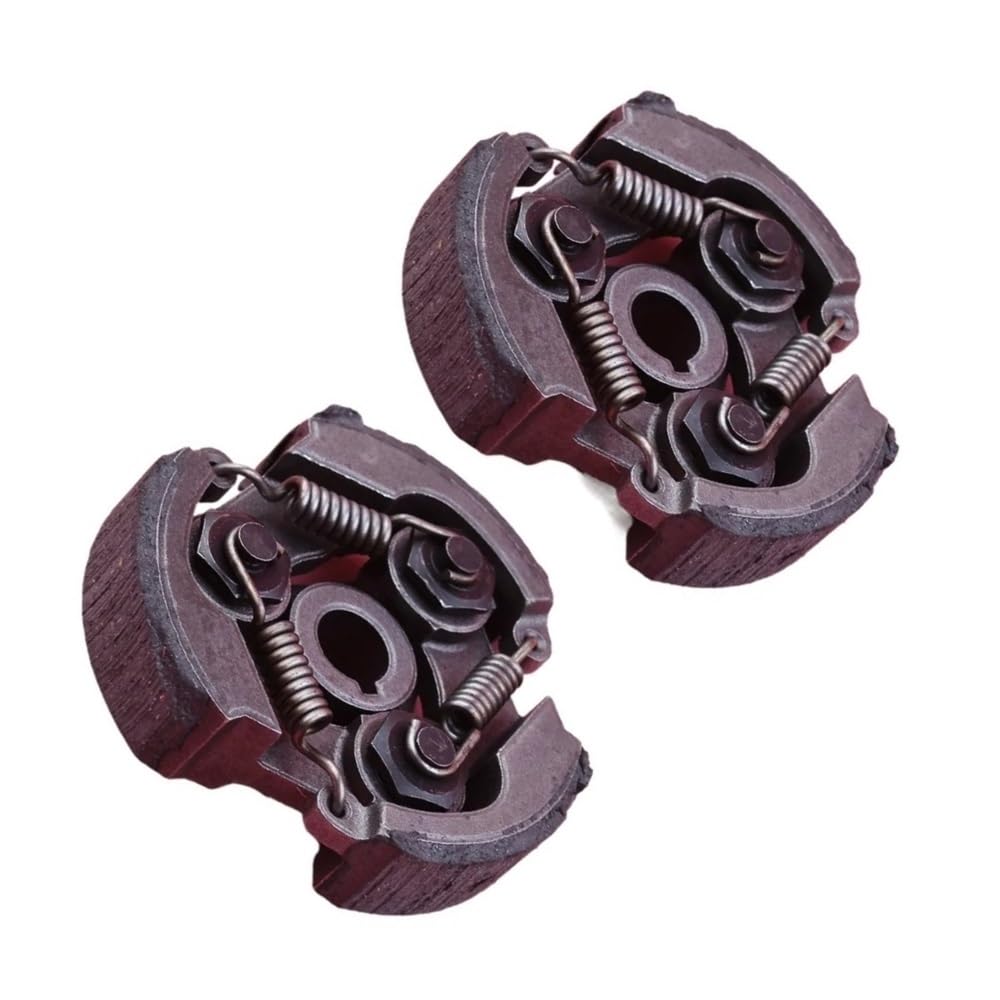2 uds Embrague Apto for Robin NB411 NB351 40.2CC 43CC 49CC BG411 CG411 Recortadora de 2 Tiempos desbrozadora Motor Repuesto Pieza de Repuesto cortacésped