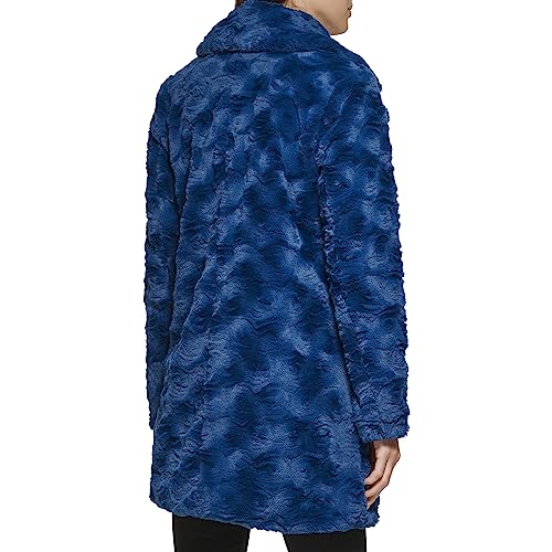 Kenneth Cole Women's Classic Mink Style Faux Fur Coat4