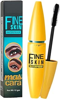 TJI 4D Waterproof Mascara for Long Lashes | Long Lasting Eye Makeup | Smudge-Proof, Curling & Volumizing Mascara | Pack of 1" Price In India