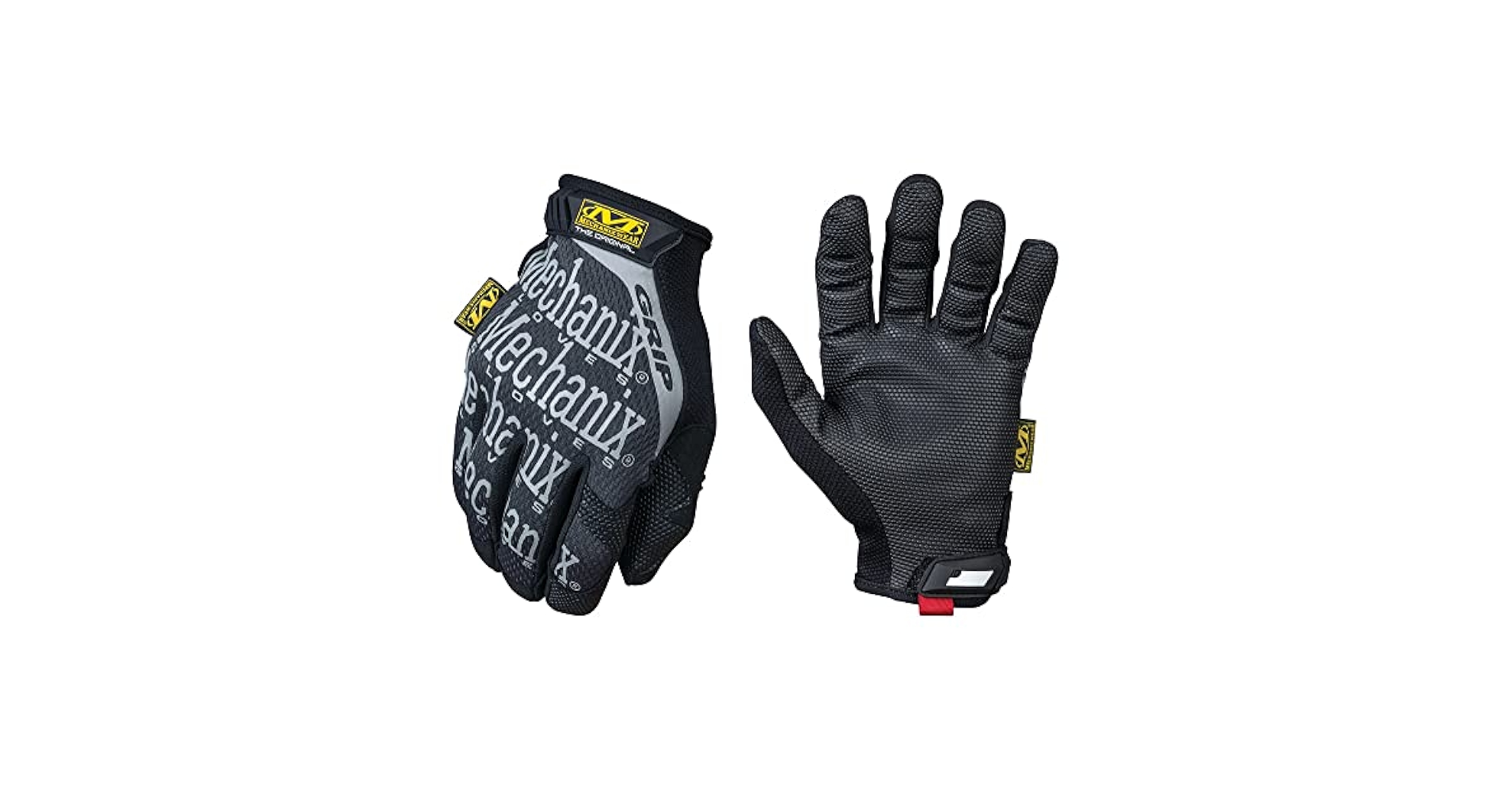 Mechanix Wear - Original Grip Work Gloves (Large, Black