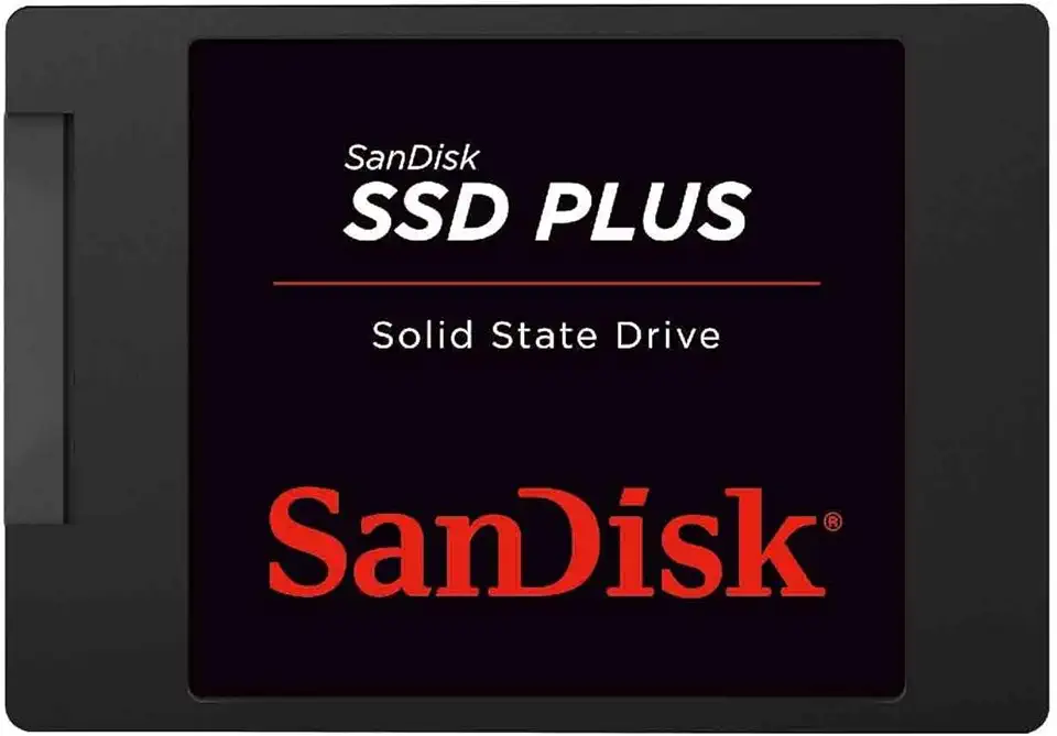 SanDisk SSD Plus, 240GB, SATA, Leitura 530MB/s, Gravação 440MB/s, SDSSDA-240G-G26, Preto