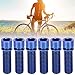 Keenso Stem Screw, 6pcs M8x25mm Alloy Colored Screws Screws, Handlebar Bolt Spare Part Accessory(Blue) sportinggoods Stems and Parts & Parts