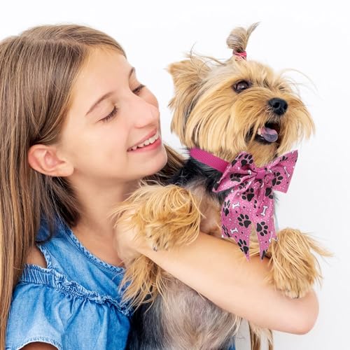 100 Piezas Corbatas para Perro con Collar Ajustable miniatura 5