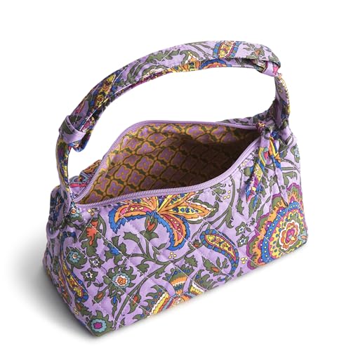 Image of Vera Bradley Women's Premium Cotton Roxbury Crescent Crossbody Bag