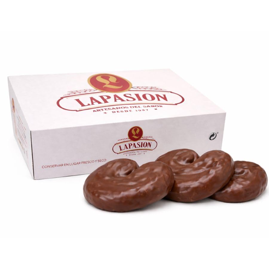LaPasion | Palmeras de Chocolate – Palmera Tentación Deluxe | Caja 2 kg | – Hojaldre tierno con Cobertura al Cacao