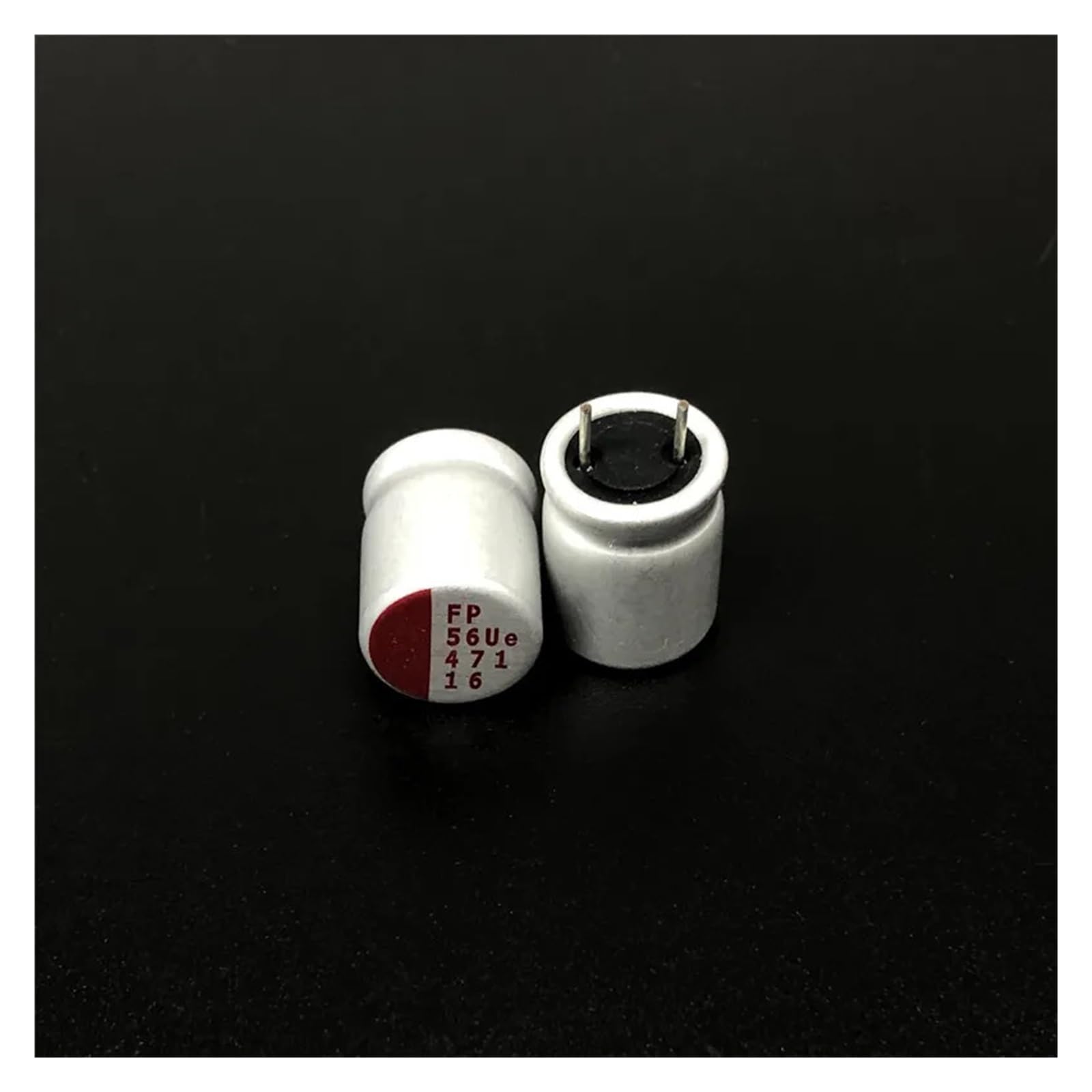 ICXLPMC 20pcs 470uF 16V FP 10x12.5mm Low 16V470uF VGA/Motherboard Solid Capacitor