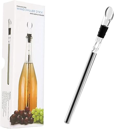 Enfriador de vino para padres, 3 en 1, acero inoxidable 304, enfriadores de botellas de vino sin hielo rápido, accesorio de vino, regalos para