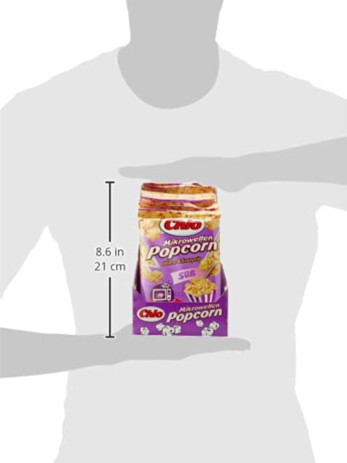 Chio Mikrowellen Popcorn süß, 22er Pack (22 x 100 g)