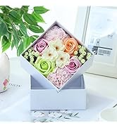 Amazon Weishy 母の日のプレゼント ソープフラワー フォトフレーム 誕生日プレゼント 女性 造花 ホワイトデー お返し ギフト おしゃれグッズ 結婚祝い 妻 入学式 卒業祝い 女の子 プレゼント 枯れない花 写真立て 還暦祝い 退職祝い 古希祝い 贈り物 敬老の日 成人式
