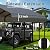 RITERYIFER 20x20 FT Carport Canopy Heavy Duty RV Metal Carports Kits for Garage,Aluminum Car Ports with Steel Shelter Frame Cover for 2 Car or Boats