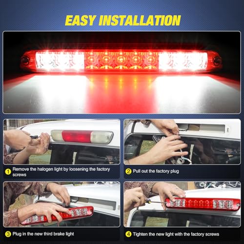 Image of Nilight Third Brake Light for Chevrolet Colorado GMC Canyon 2004-2012
