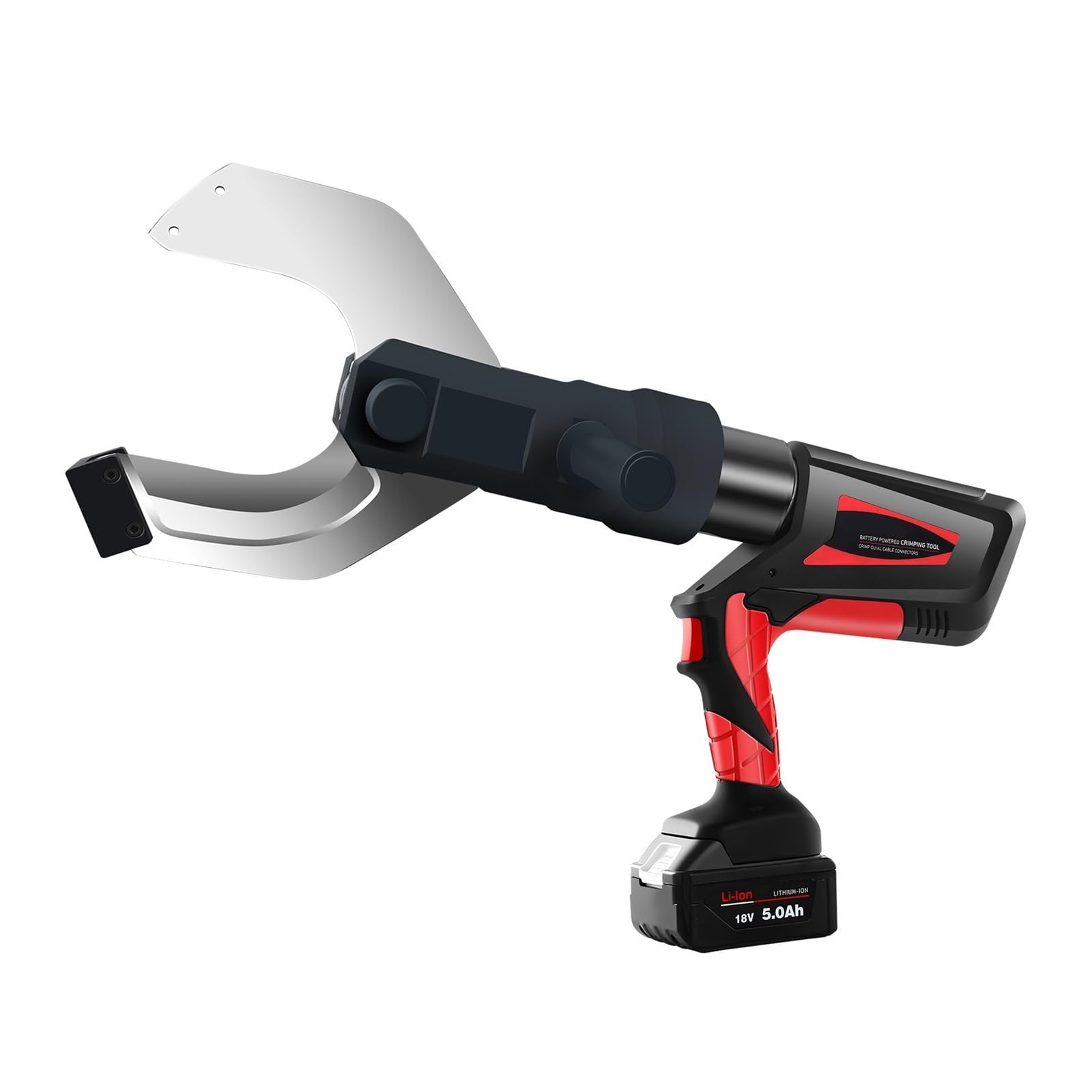 Smtyxs One Color Hl-135B Electric Hydraulic Scissors Rechargeable Cutter Open End Wire Cutters Electrician Cable Secure Crimping