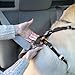 Kurgo TRU-Fit Leine, Halsband Hund, No Pull Hundegeschirr, Frontclipfunktion für Training & Hundegurt fürs Auto, Hunde Zubehör Größe M (mittel)