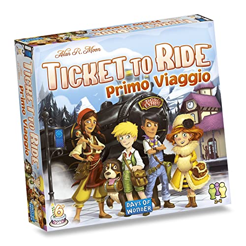 Asmodee - Ticket to Ride: Primer Viaje - Juego de Mesa para