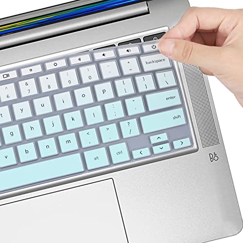 Protector de teclado para HP Chromebook x360 14-da 14a-na miniatura 5