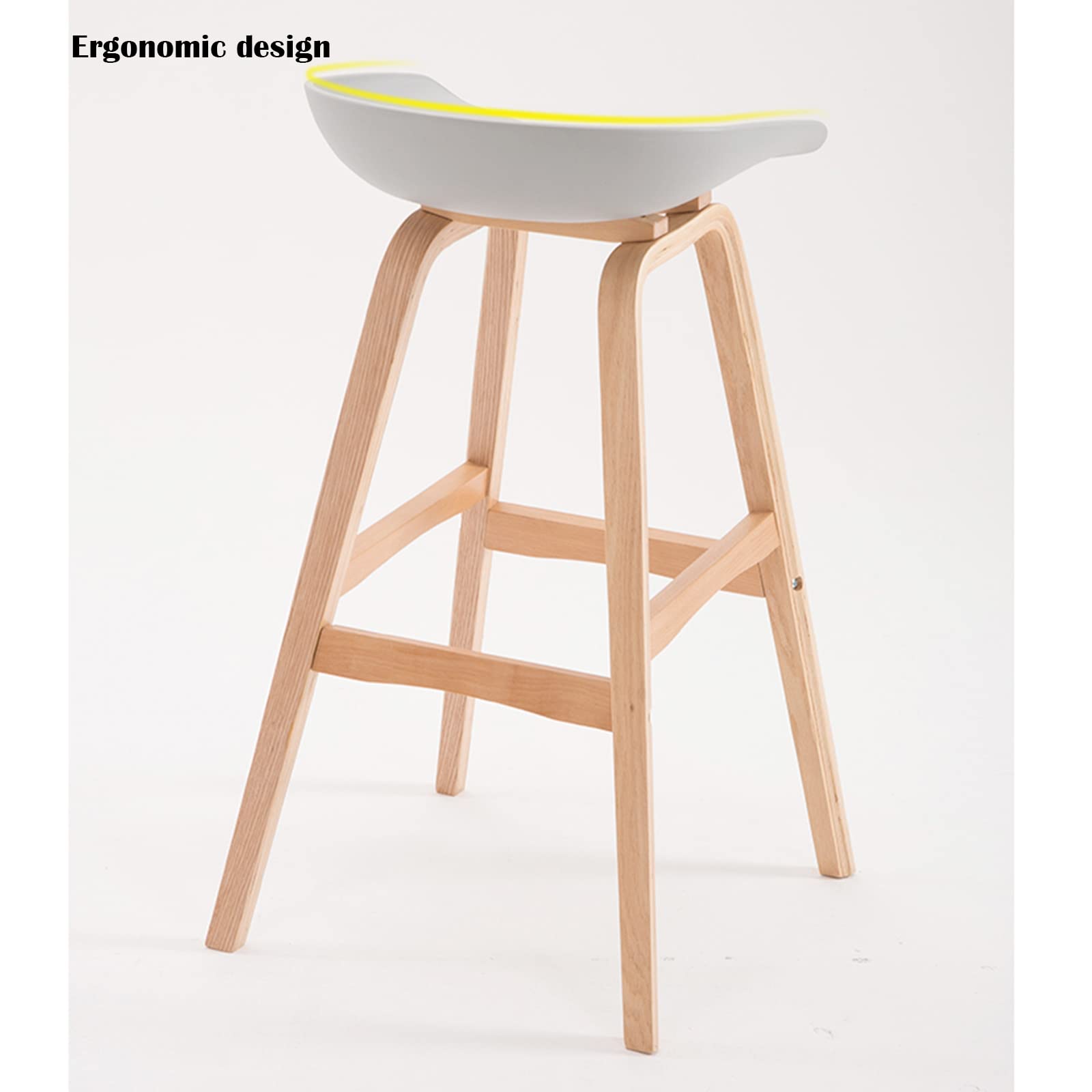 Sgabello da Tavolo Combinazione Tavolo E Sedia Semplice Nordico Ristorazione Negozio di tè Reception Tavolo Alto Sedia Tavolo Rotondo Semplice