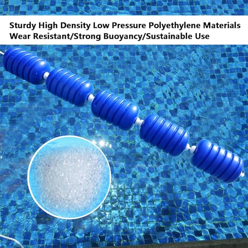 Corde de sécurité et kit de flotteur pour piscine et plage de 9m - 4