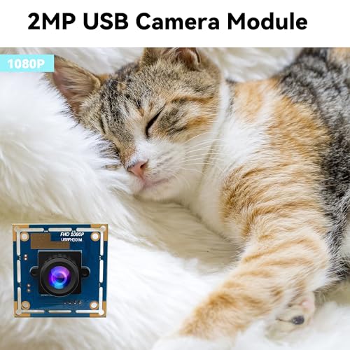 Module de caméra USB 2 MP Magnolia 1080p avec objectif grand angle 2.1mm