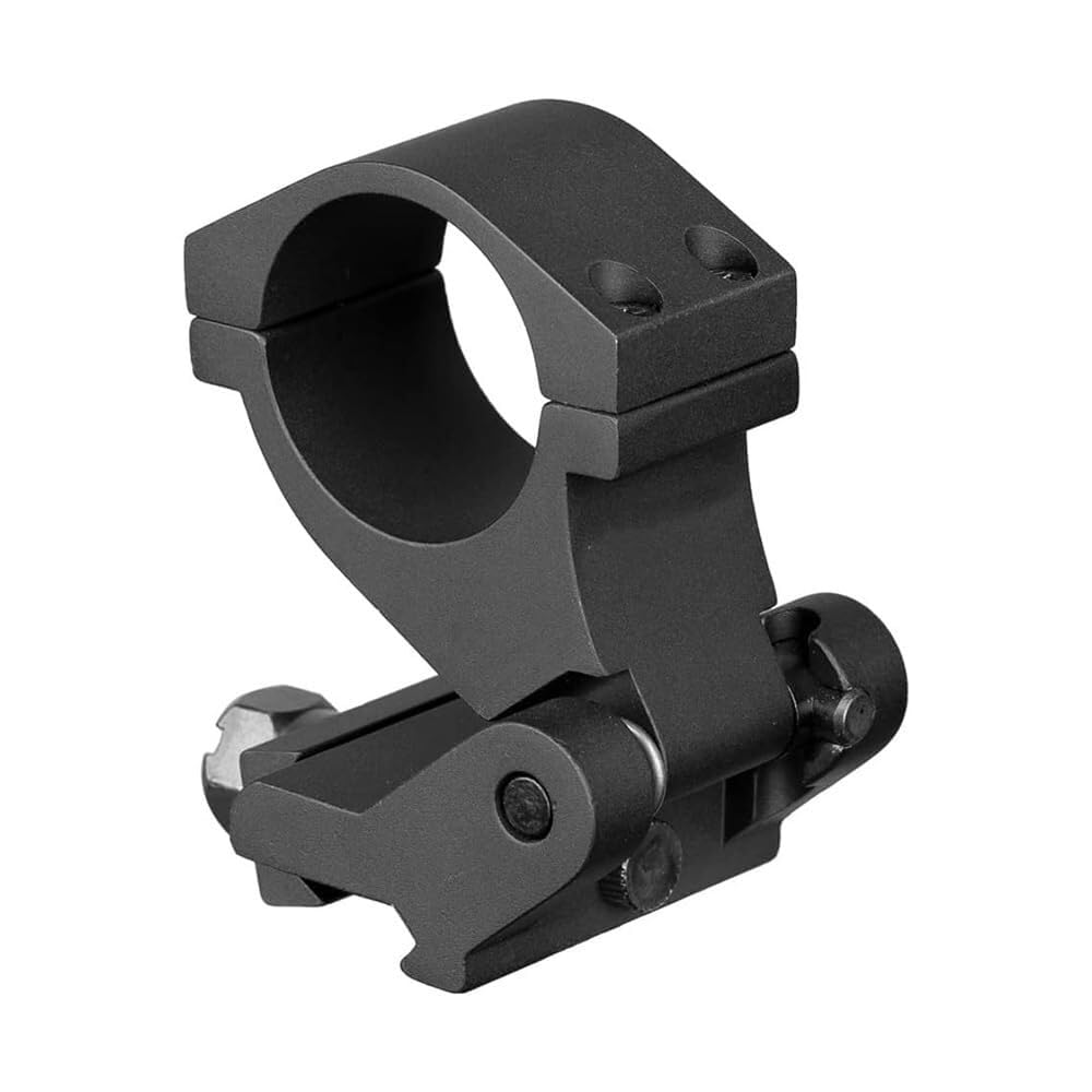 Support d'angle De Montage Loupe Rabattable sur Le Côté 30MM À Profil Bas for Tube 30mm, Adapté Au Rail Picatinny 20mm