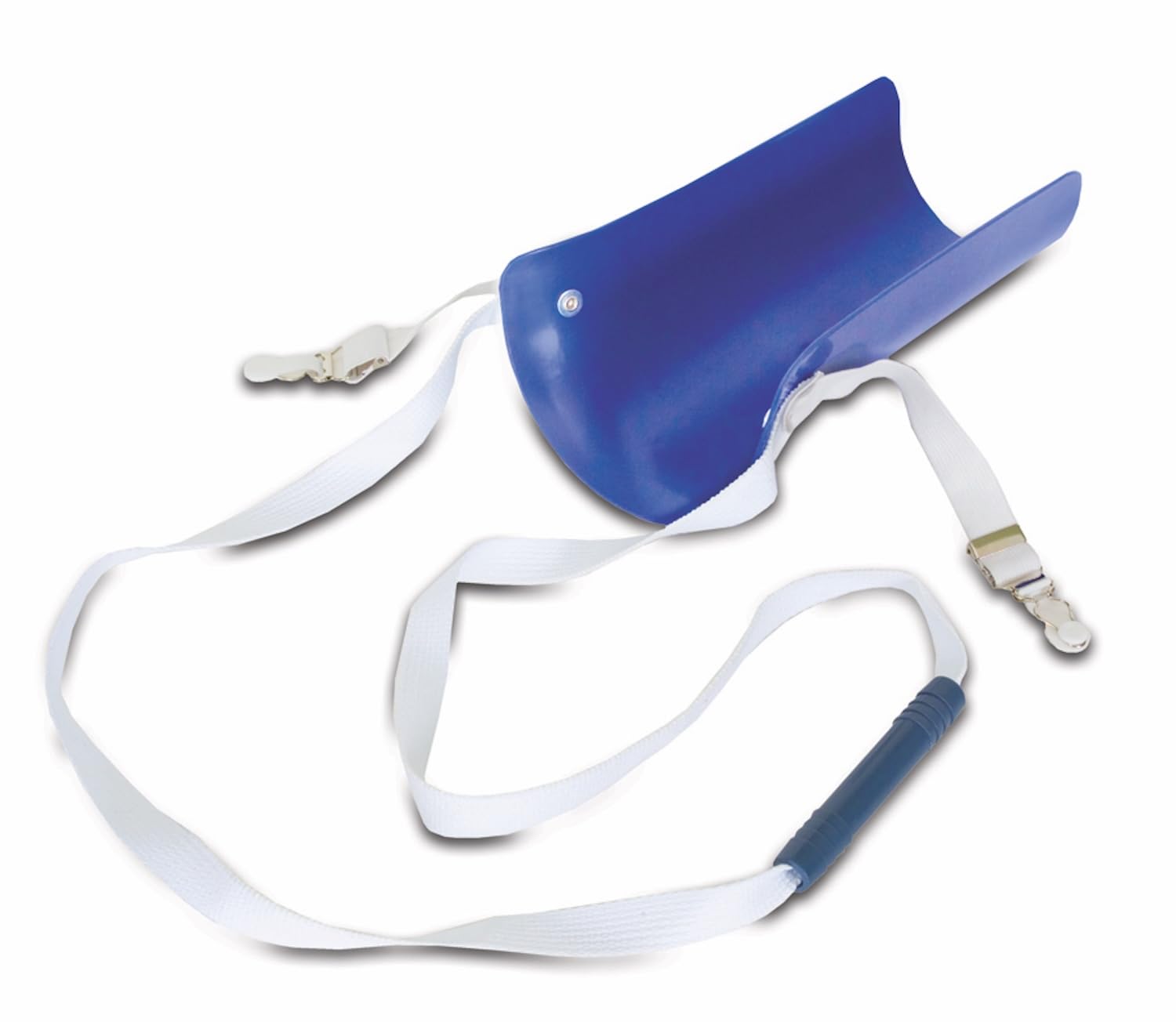 Essential Medical Supply Deluxe Hard Plastic Sock and Stocking Donner Aid - Easy No Bend Sock Helper Device for Seniors and Those with Limited Mobility