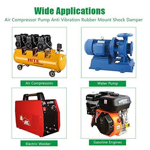 4 pezzi M10 40 * 30 Supporti ammortizzatori in